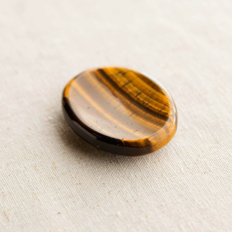 Tiger Eye Worry Stone by Tiny Rituals - A Girl's Gotta Spa!