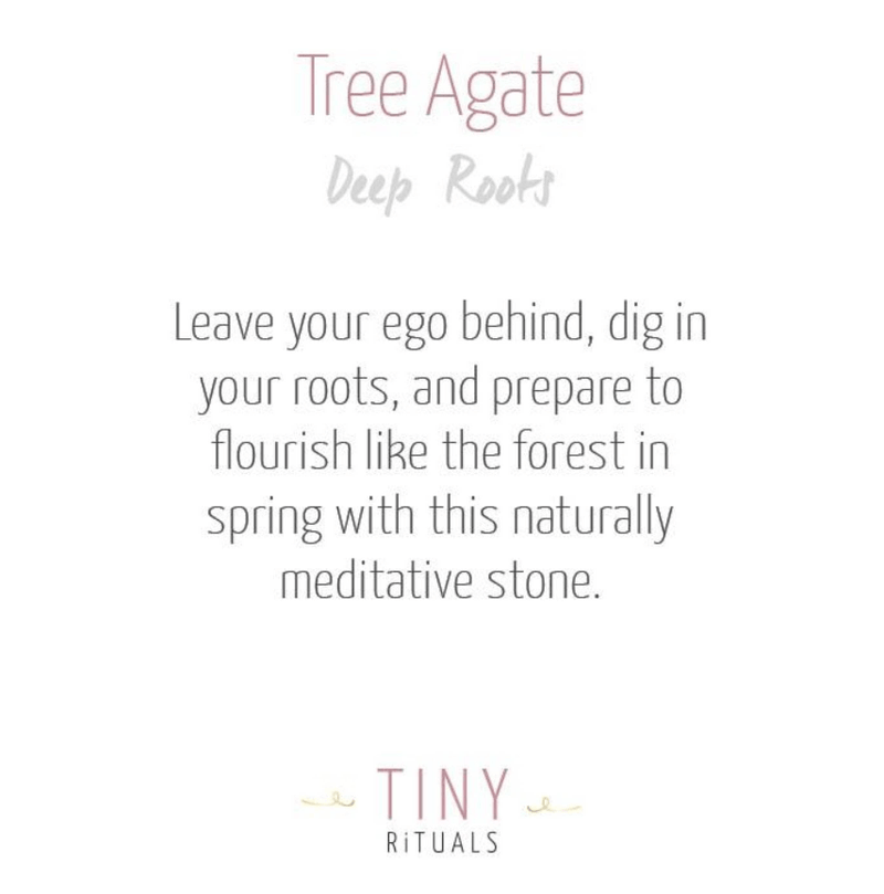 Tree Agate Tower by Tiny Rituals - A Girl's Gotta Spa!