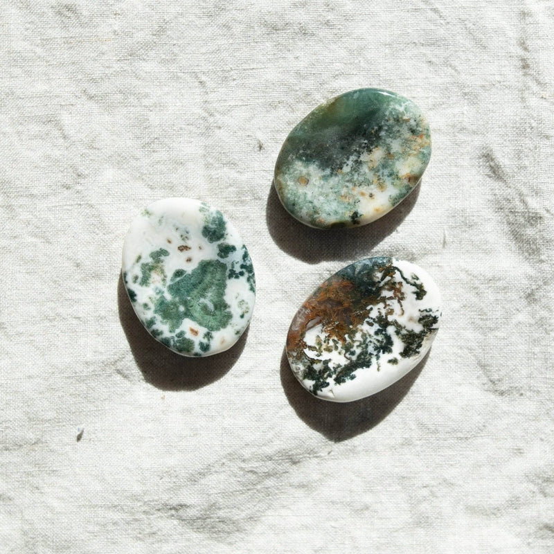 Tree Agate Worry Stone by Tiny Rituals - A Girl's Gotta Spa!