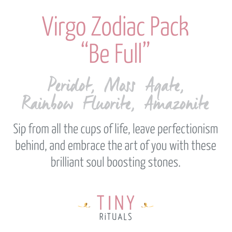 Virgo Bracelet Set by Tiny Rituals - A Girl's Gotta Spa!