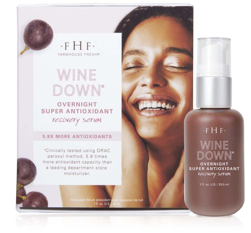 Wine Down® by FarmHouse Fresh skincare - A Girl's Gotta Spa!