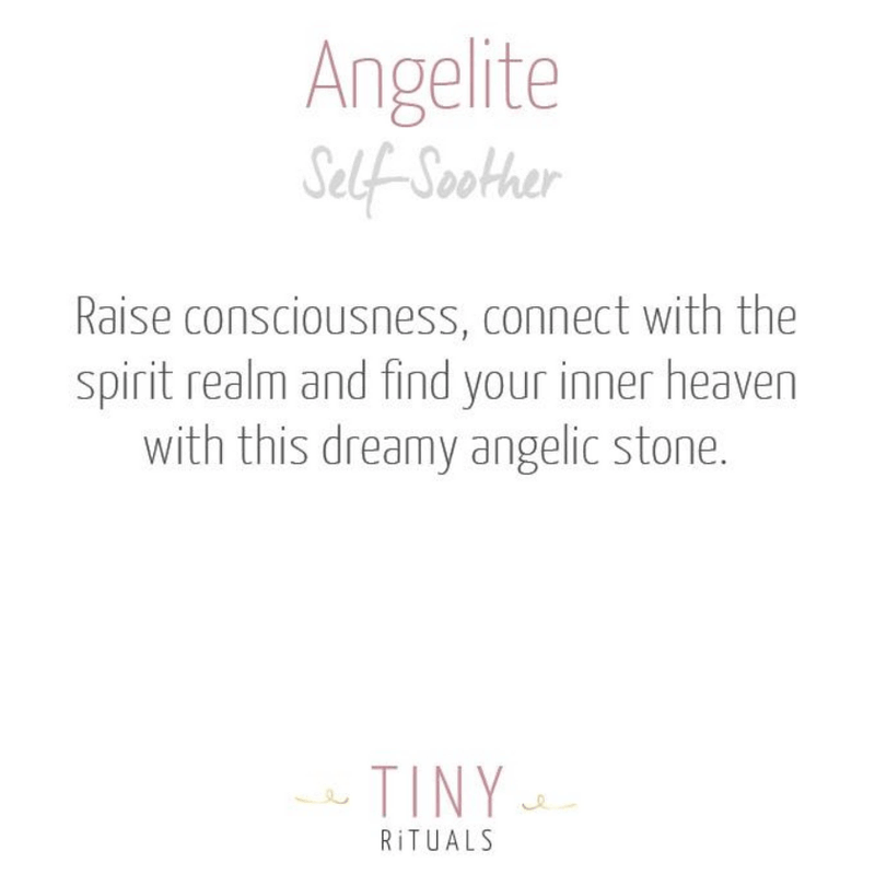 Angelite Tower by Tiny Rituals - A Girl's Gotta Spa!