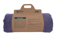 Biospired Asana XL Hot Yoga Towel, Purple by The Everplush Company - A Girl's Gotta Spa!