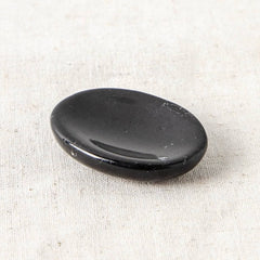 Black Tourmaline Worry Stone by Tiny Rituals - A Girl's Gotta Spa!