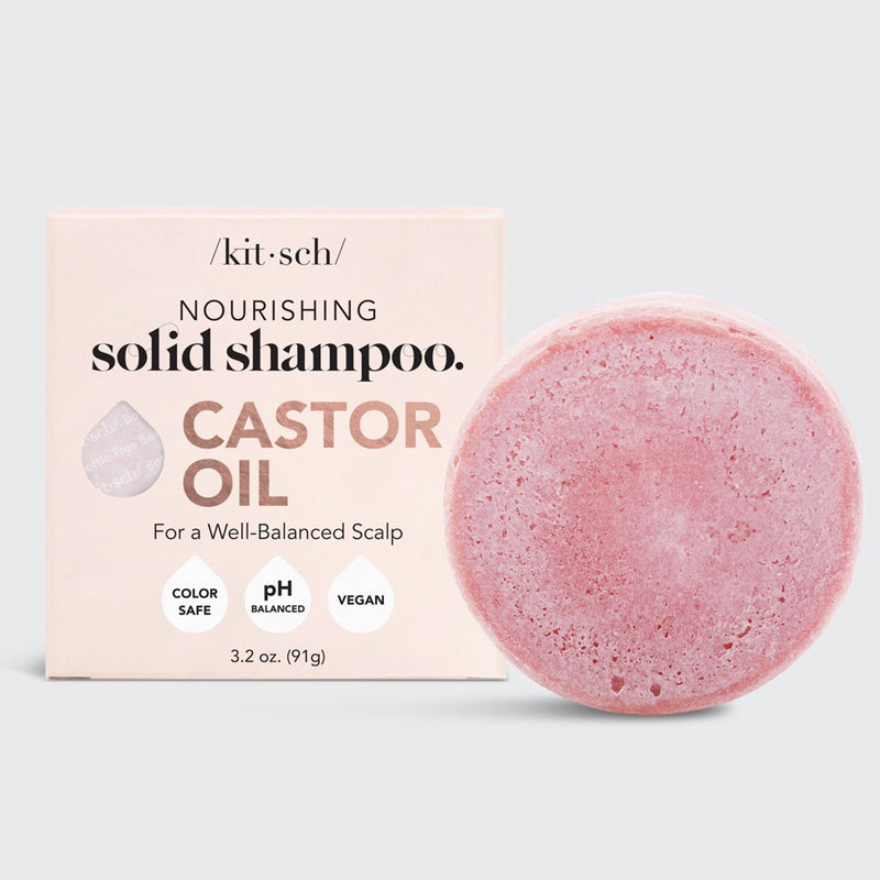 Castor Oil Nourishing Shampoo Bar by KITSCH - A Girl's Gotta Spa!