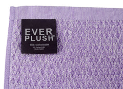 Diamond Jacquard Towels, 6 Piece Bath Sheet Towel Set, Lavender by Everplush - A Girl's Gotta Spa!