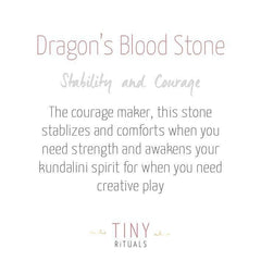 Dragon's Blood Worry Stone by Tiny Rituals - A Girl's Gotta Spa!