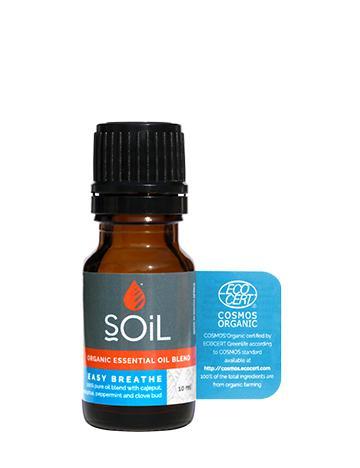 Easy Breathe - Organic Essential Oil Blend by SOiL Organic Aromatherapy and Skincare - A Girl's Gotta Spa!