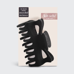 Eco-Friendly Large Claw Clip - Black by KITSCH - A Girl's Gotta Spa!