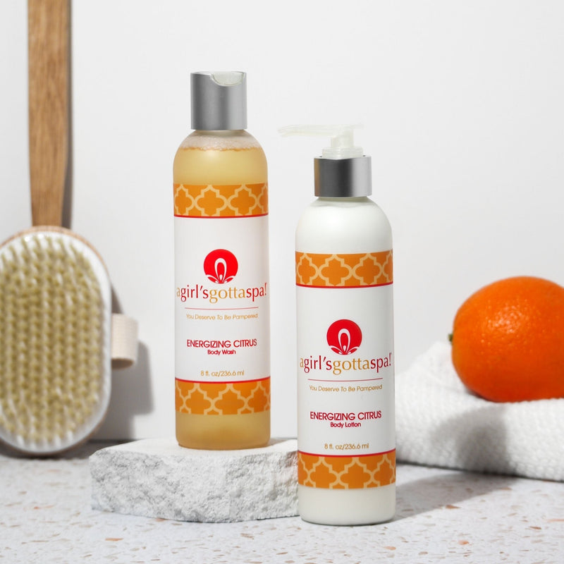 Energizing Citrus Skin Soothing Duo - A Girl's Gotta Spa!