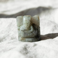Labradorite Ganesh by Tiny Rituals - A Girl's Gotta Spa!