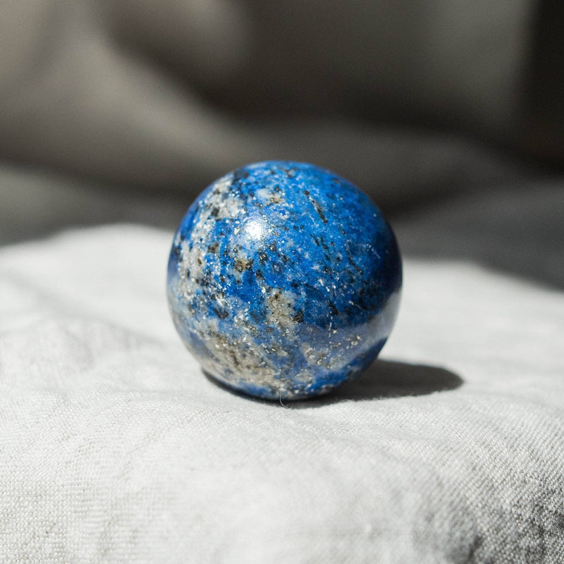 Lapis Lazuli Sphere with Tripod by Tiny Rituals - A Girl's Gotta Spa!