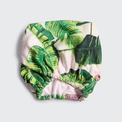 Microfiber Hair Towel in Palm Print by KITSCH - A Girl's Gotta Spa!