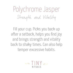 Polychrome (Desert Magic) Jasper Sphere with Tripod by Tiny Rituals - A Girl's Gotta Spa!