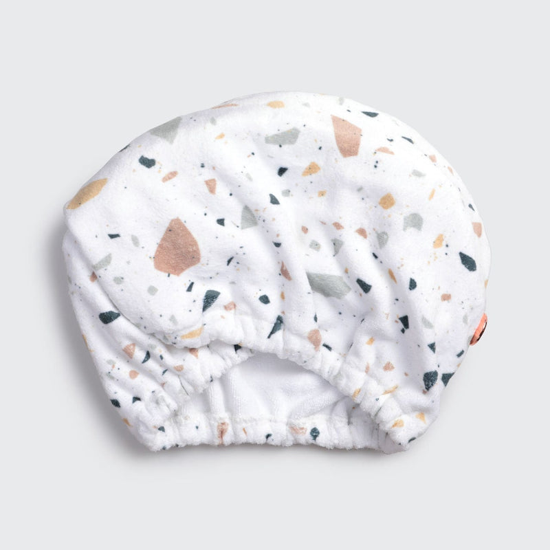 Quick Dry Hair Towel - Terrazzo by KITSCH - A Girl's Gotta Spa!