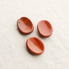 Red Jasper Worry Stone by Tiny Rituals - A Girl's Gotta Spa!