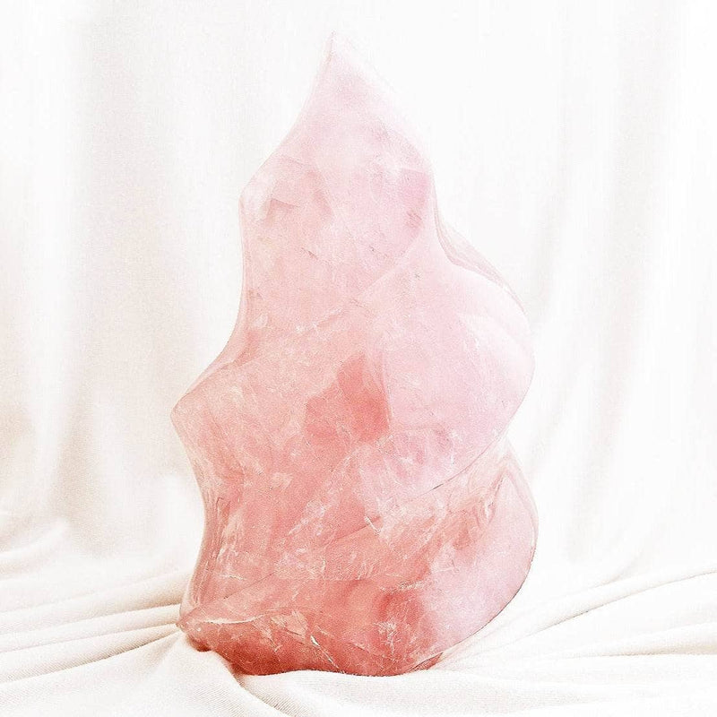 Rose Quartz Flame Crystals by Tiny Rituals - A Girl's Gotta Spa!
