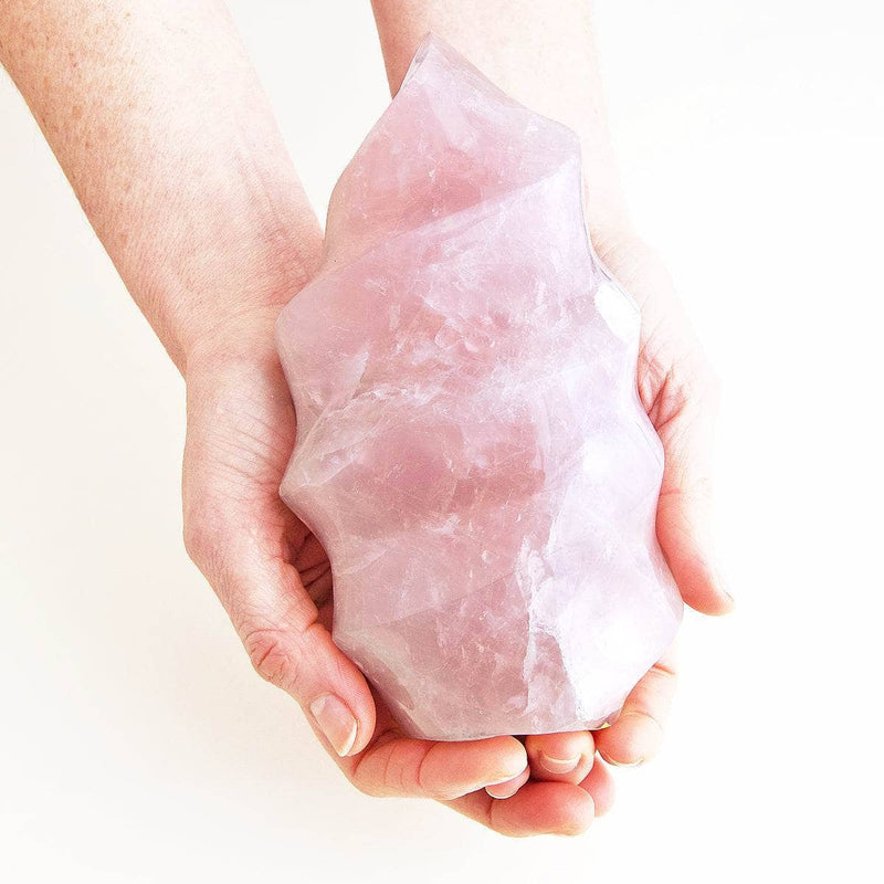 Rose Quartz Flame Crystals by Tiny Rituals - A Girl's Gotta Spa!