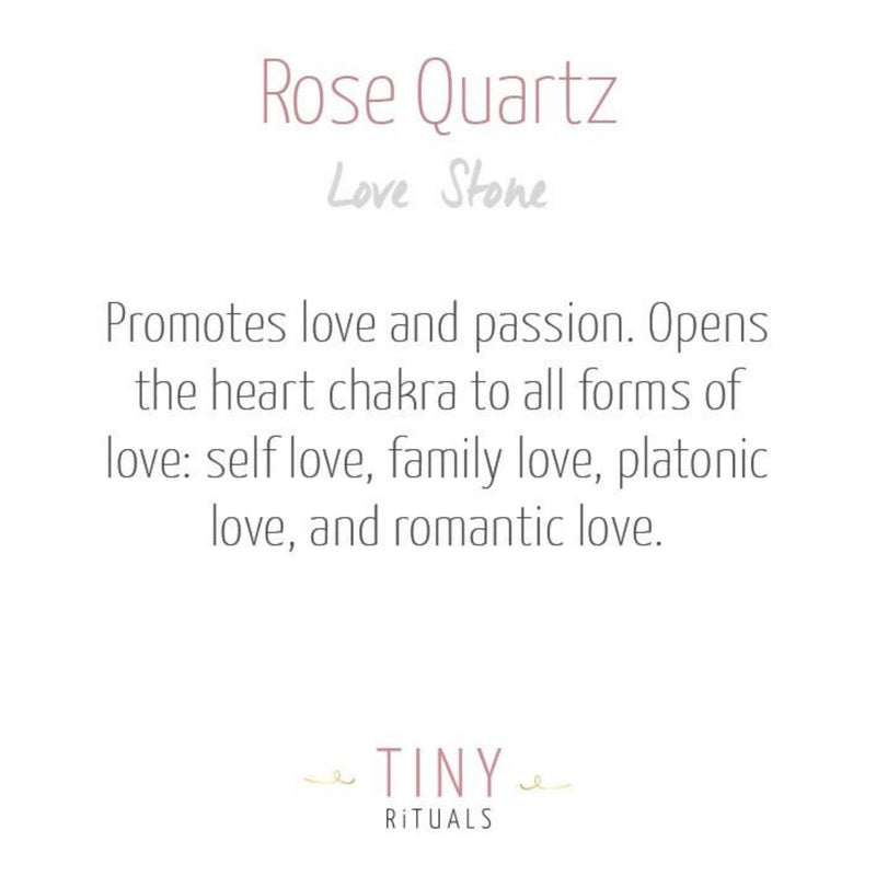 Rose Quartz Heart by Tiny Rituals - A Girl's Gotta Spa!