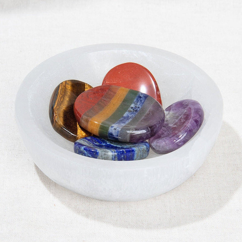 Selenite Crystal Recharging Bowl by Tiny Rituals - A Girl's Gotta Spa!