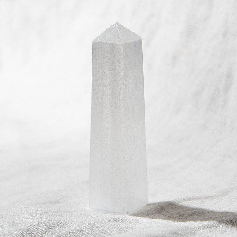Selenite Tower by Tiny Rituals - A Girl's Gotta Spa!