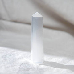 Selenite Tower by Tiny Rituals - A Girl's Gotta Spa!