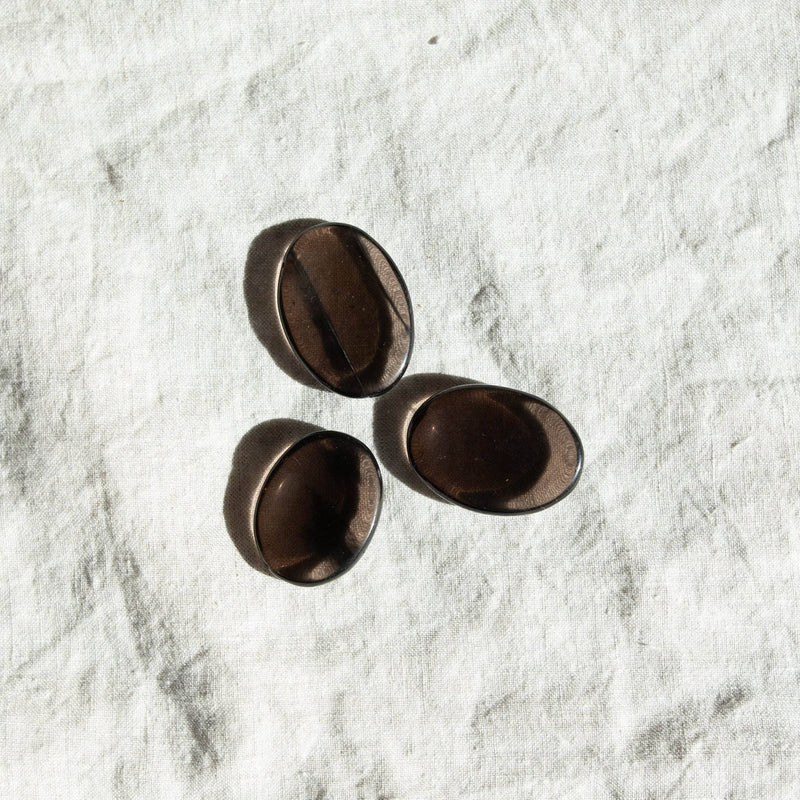 Smoky Quartz Worry Stone by Tiny Rituals - A Girl's Gotta Spa!