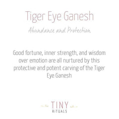 Tiger Eye Ganesh by Tiny Rituals - A Girl's Gotta Spa!